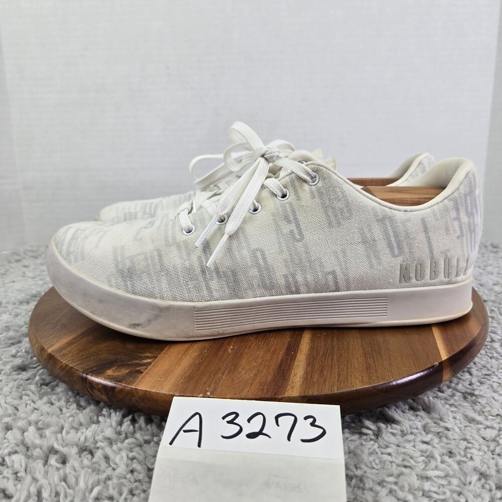 Nobull Project Mens 10.5 Canvas Trainer Davidsdottir Print Gym Training Shoe